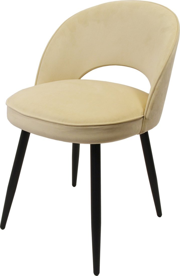 Мирабелла Монако Велюр (кремовый/черный) - фото