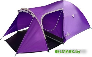 Треккинговая палатка Calviano Acamper Monsun 4 (фиолетовый) - фото