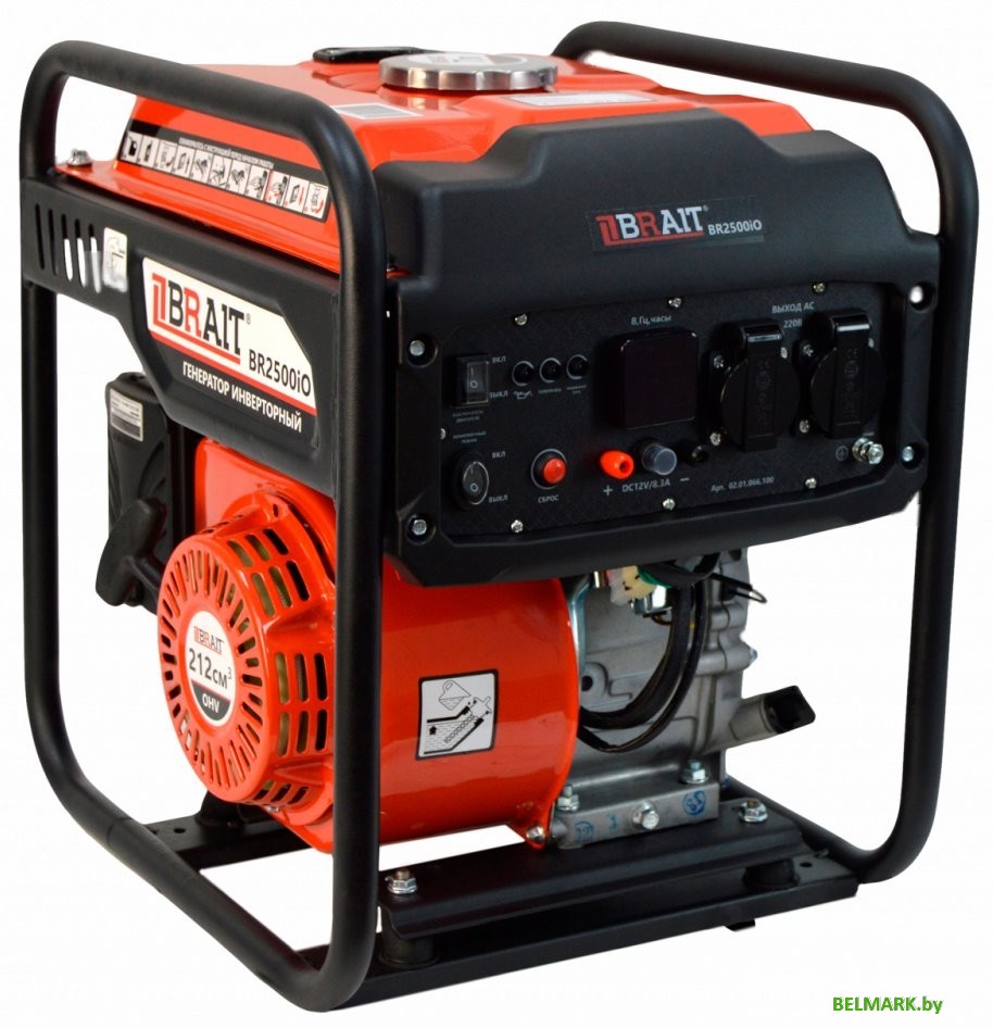 Бензиновый генератор Brait BR2500iO - фото