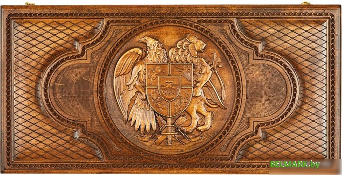 Нарды Mkhitaryan Герб Армении DM017 - фото