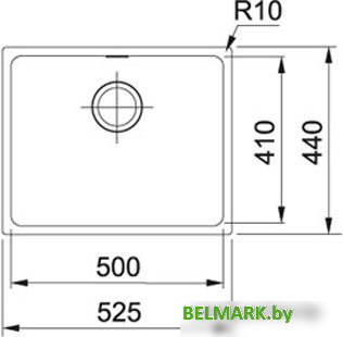 Кухонная мойка Franke Sirius SID 110-50 125.0443.352 (белый) - фото2