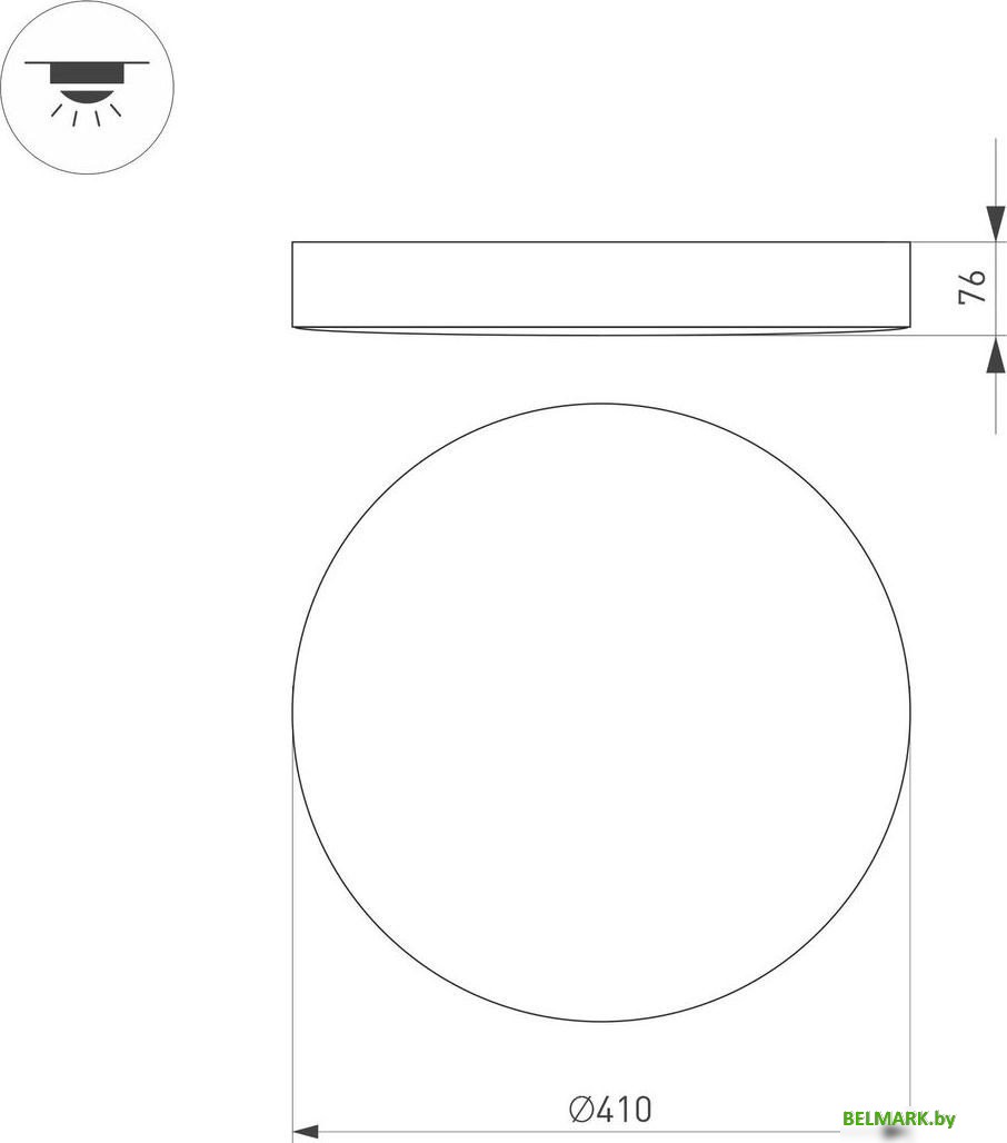 Припотолочная люстра Arlight SP-Flower-R410-32W Day4000 049797 - фото2