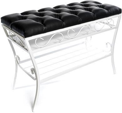 Банкетка Dudo БН-5КС-6 с полочкой под сидением (Kanzas-12) - фото