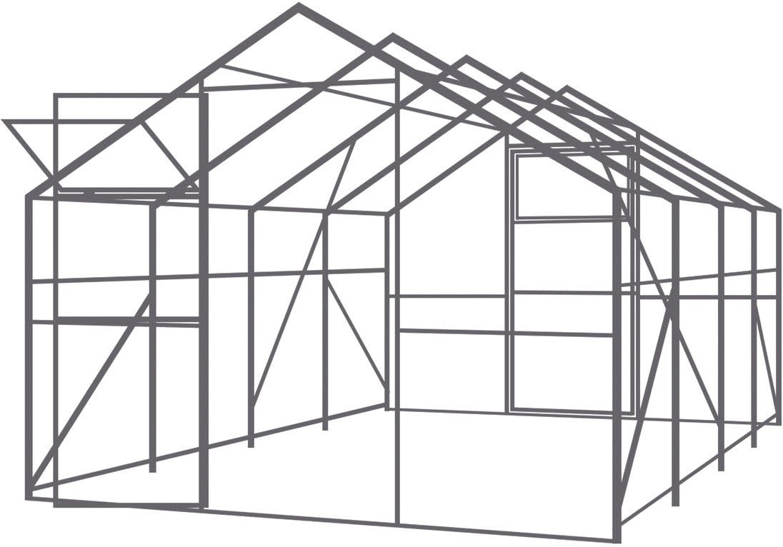 Каркас теплицы Садовод Кантри (4м) - фото