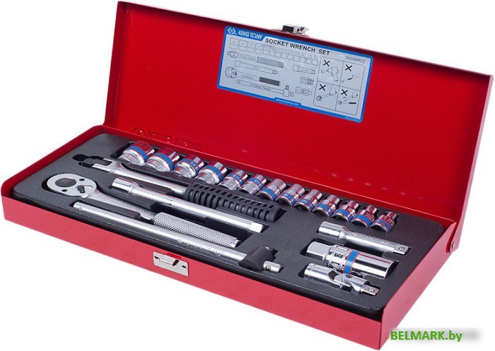 Универсальный набор инструментов King Tony 3020MR02 (20 предметов) - фото