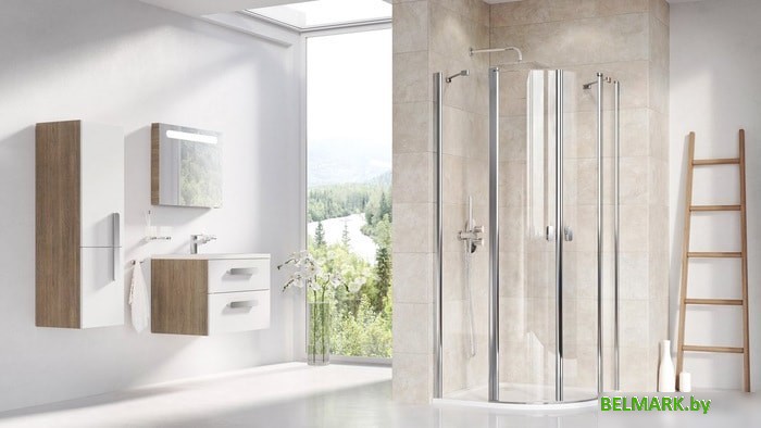 Душевой уголок Ravak Chrome CSKK4 90x90 (прозрачный/серебристый) - фото2
