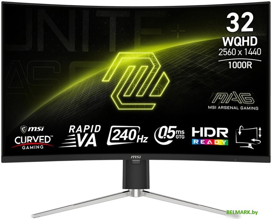 Игровой монитор MSI MAG 325CQRXF E2 - фото