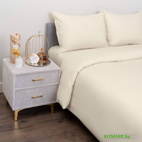 Постельное белье Siberia Home Сэнди Евро Сиб-Евро-Сэн-кр (кремовый) - фото2