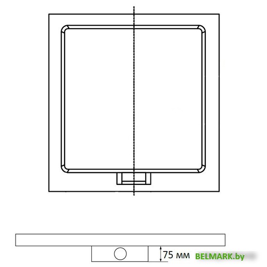 Душевой поддон RGW STA-01B 16330199-04 90x90 - фото2
