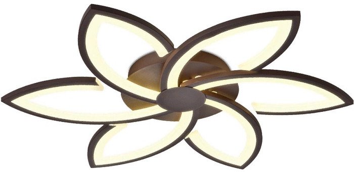 Припотолочная люстра Ambrella FA447/6 CF (кофе) - фото