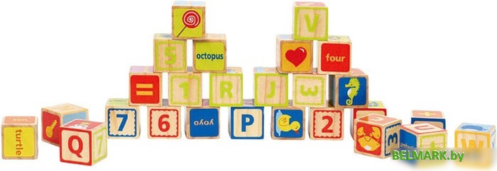 Кубики Hape ABC E0419 - фото