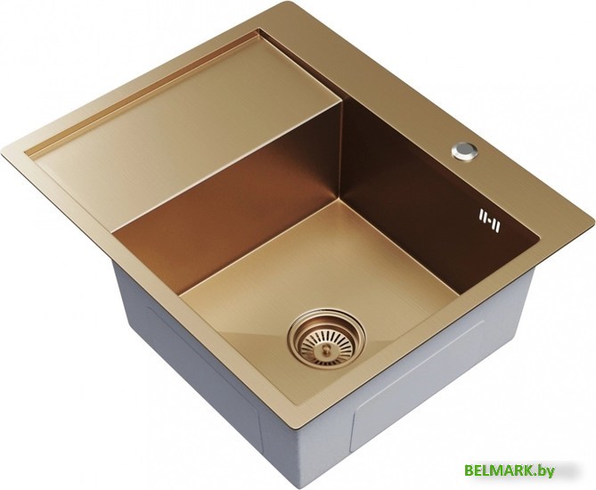 Кухонная мойка Mixline Pro 552928 (бронза, с сифоном) - фото2