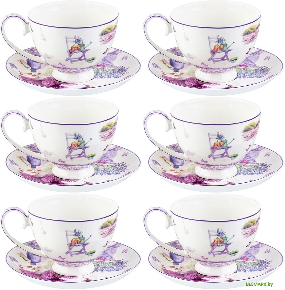 Сервиз Elan Gallery Лаванда 420466 - фото