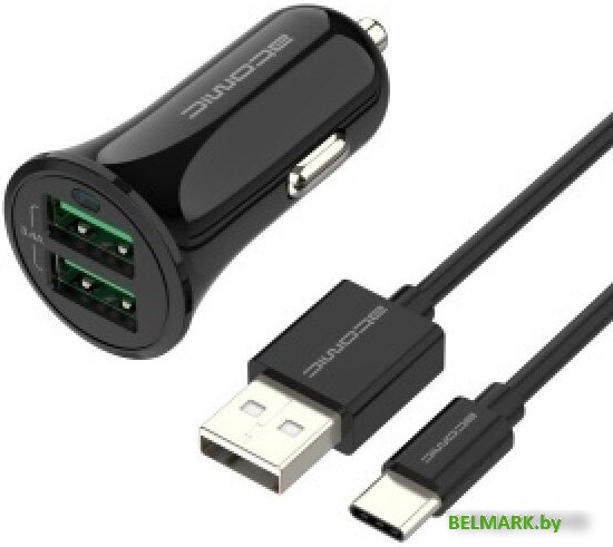 Автомобильное зарядное Atomic C240T - фото