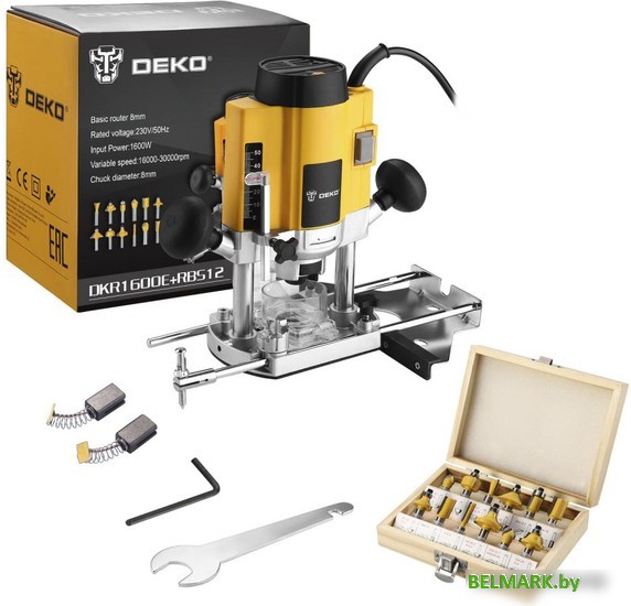 Вертикальный фрезер Deko DKR1600E Set - фото