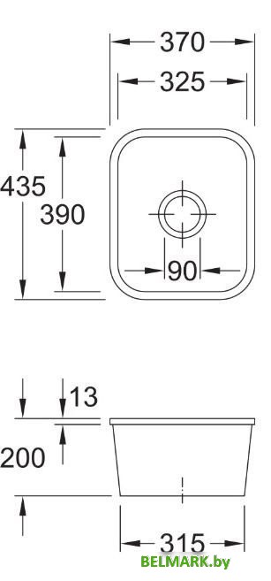 Кухонная мойка Villeroy & Boch Cisterna 45 670402KR - фото