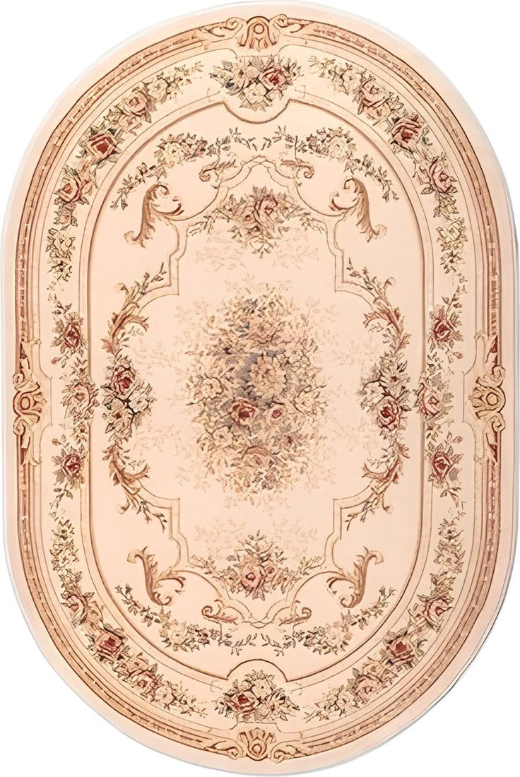 Ковер для жилой комнаты Moldabela Bella Овал 539 2 51033 (1.6x2.3) - фото