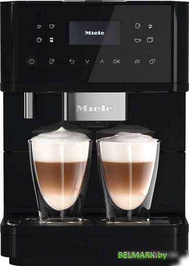 Эспрессо кофемашина Miele CM 6160 (черный обсидиан) - фото
