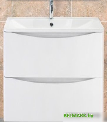 BelBagno Тумба под умывальник Acqua-800-2C-PIA-BL (bianco lucido) - фото