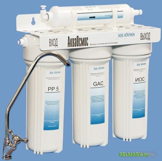 Стационарная система "под мойкой" АкваОсмос АО 4 С - фото2