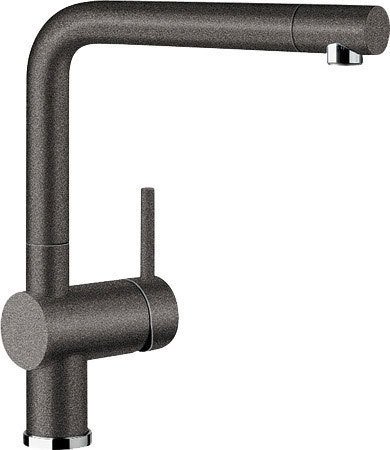 Смеситель Blanco Linus Silgranit (антрацит) [516698] - фото