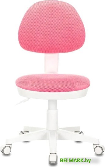 Компьютерное кресло Бюрократ KD-3 (розовый TW-13A/пластик белый) - фото2