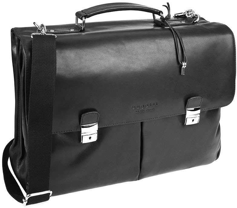 Мужская сумка Bugatti Romano 49399201 (черный) - фото