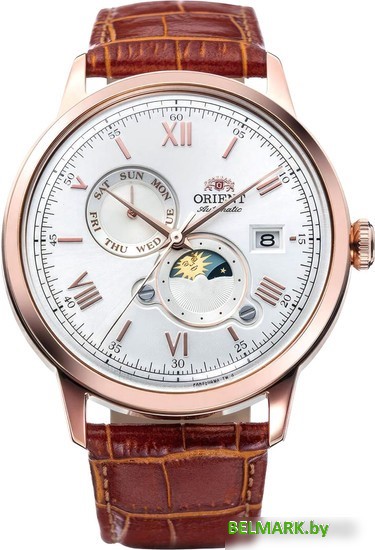 Наручные часы Orient Sun & Moon Classic RA-AK0801S - фото