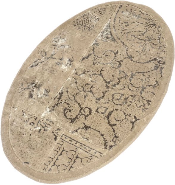 Ковер для жилой комнаты Karven Nostalji 80x120 KV 031 (Bej/бежевый) - фото