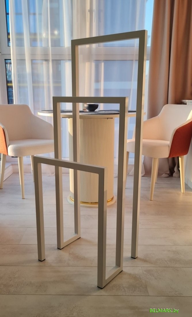 Вешалка для одежды Allerd 120 Geon 120x45 1080100000 (белый муар) - фото2