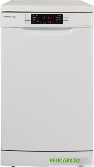 Отдельностоящая посудомоечная машина Hiberg F48 1030 W - фото
