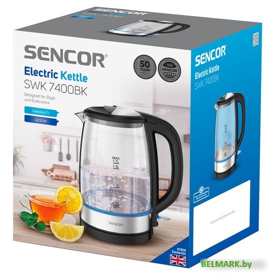 Электрический чайник Sencor SWK 7400BK - фото2