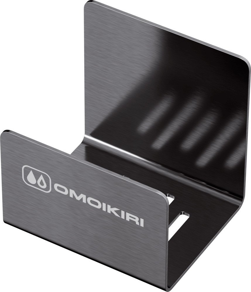 Подставка для губок Omoikiri SH-01-GM (вороненая сталь) - фото