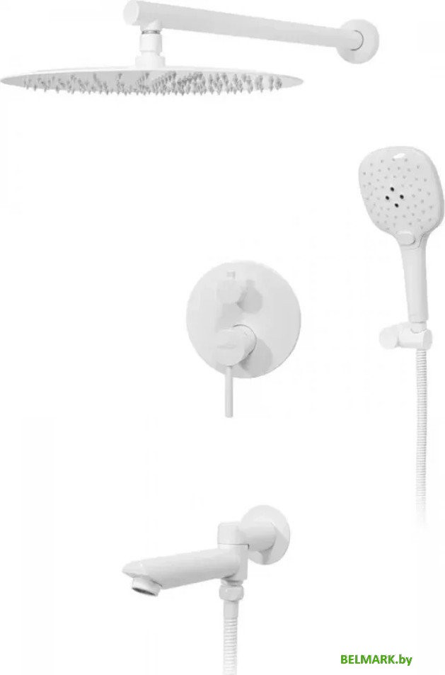 Душевая система Hansberge H6099 (белый) - фото
