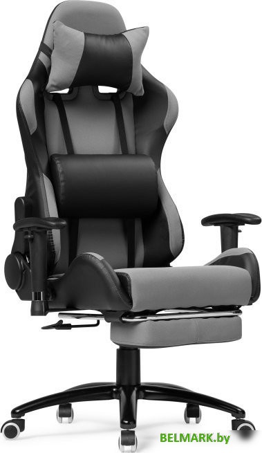 Игровое (геймерское) кресло Woodville Tesor (черный/серый) - фото2