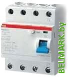 Устройство защитного отключения ABB F204 4P 25A 30mA 6kА 4М 2CSF204001R1250 - фото