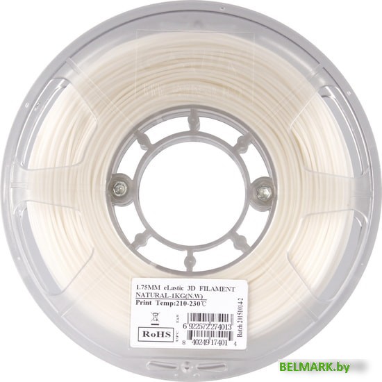 Пластик eSUN eLastic 1.75 мм 1000 г (натуральный) - фото2