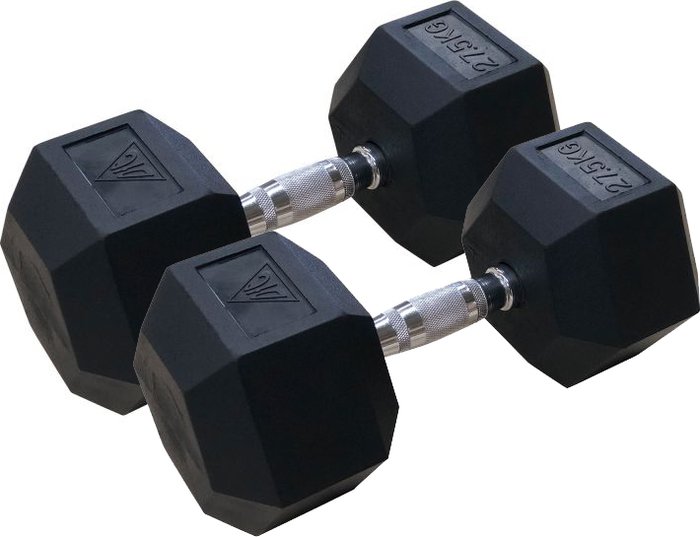 Набор гантелей DFC DB001-27.5 2x27.5 кг - фото