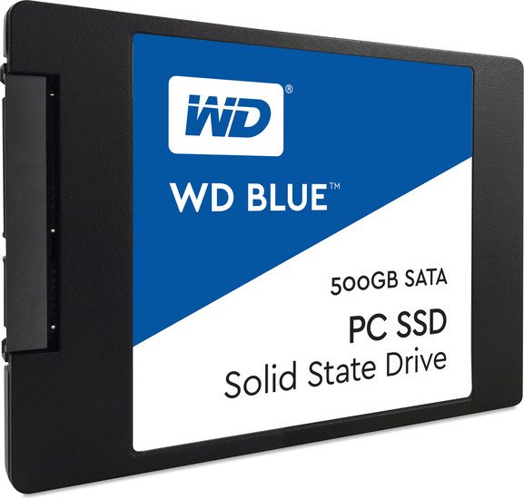 SSD WD Blue PC 500GB [WDS500G1B0A] - фото