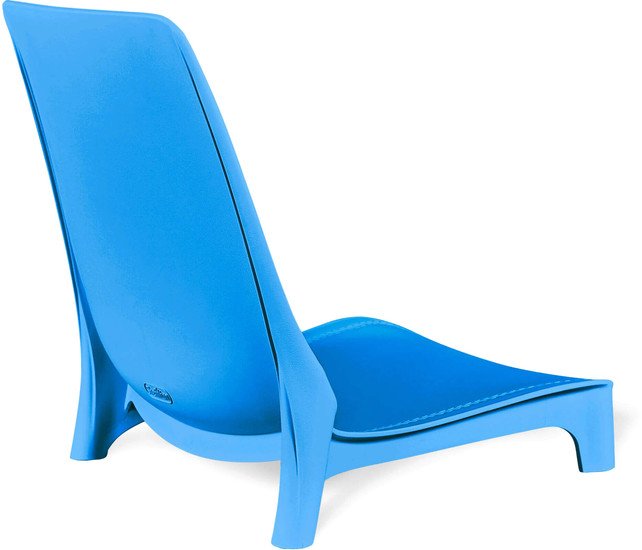 Стул Sheffilton SHT-S75-1 (небесно-синий/хром лак) - фото2