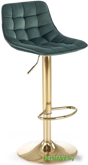 Стул Halmar H120 (темно-зеленый/золотой) - фото