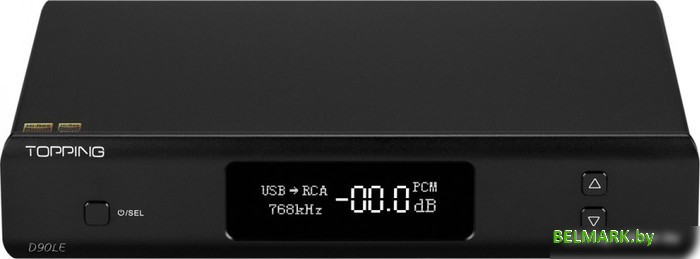 Цифро-аналоговый преобразователь Topping D90LE (черный) - фото