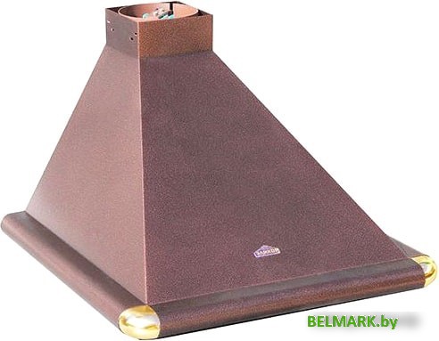 Кухонная вытяжка Elikor Сатурн 60П-180-В1Л (медный/золотой) - фото