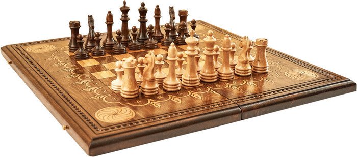 Шахматы/шашки/нарды Mkhitaryan Бесконечность DM102-5 - фото