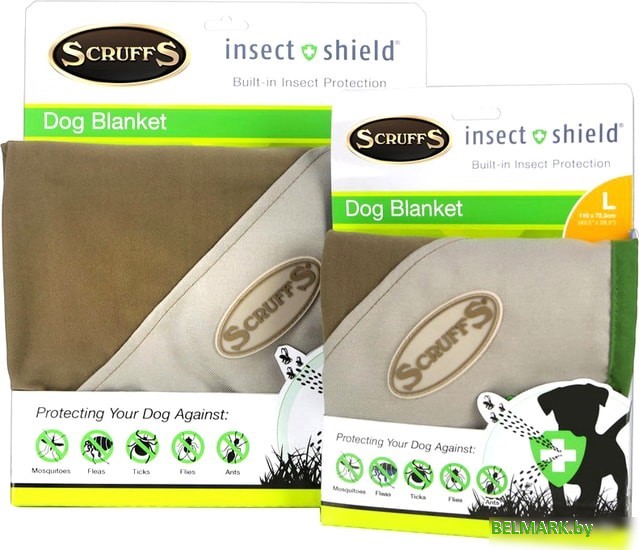 Коврик (подстилка) Scruffs Insect Shield 937287 (коричневый) - фото