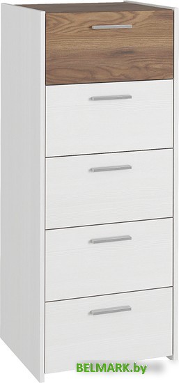 Комод Евва Венеция ВН-5S (бодега белый/ясень орландо) - фото