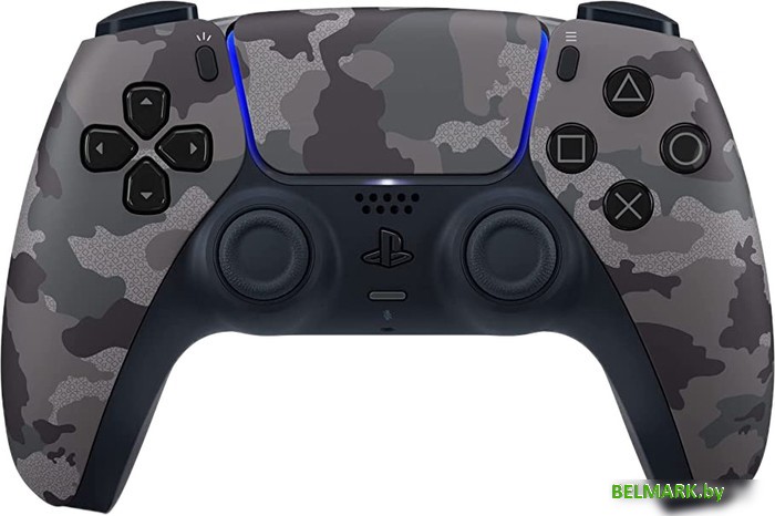 Геймпад Sony DualSense (серый камуфляж) - фото