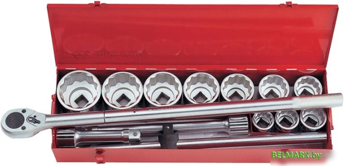 Набор головок слесарных King Tony 8015MR - фото