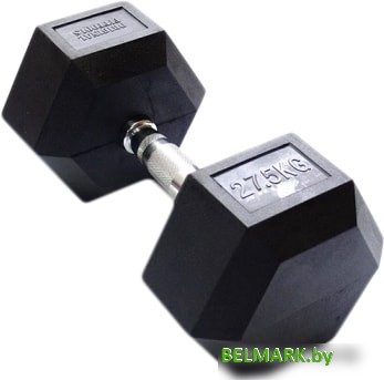 Гантели Original FitTools FT-HEX-27.5 27.5 кг - фото