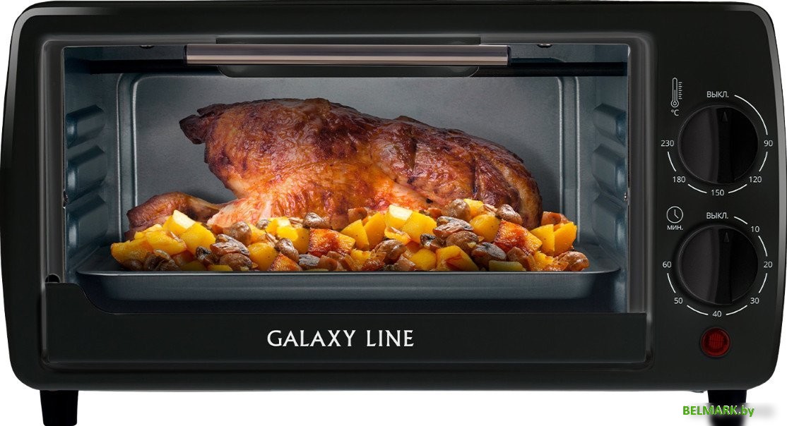 Мини-печь Galaxy Line GL2625 (черный) - фото